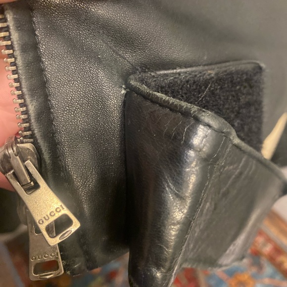 Gucci leather jacket by Tom Ford motorcycle collection - Picture 8 of 16